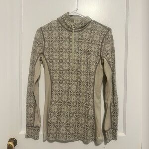 Kari Traa Rose Womens Half
Zip Sweater Base Layer 2021 in Shell Size M